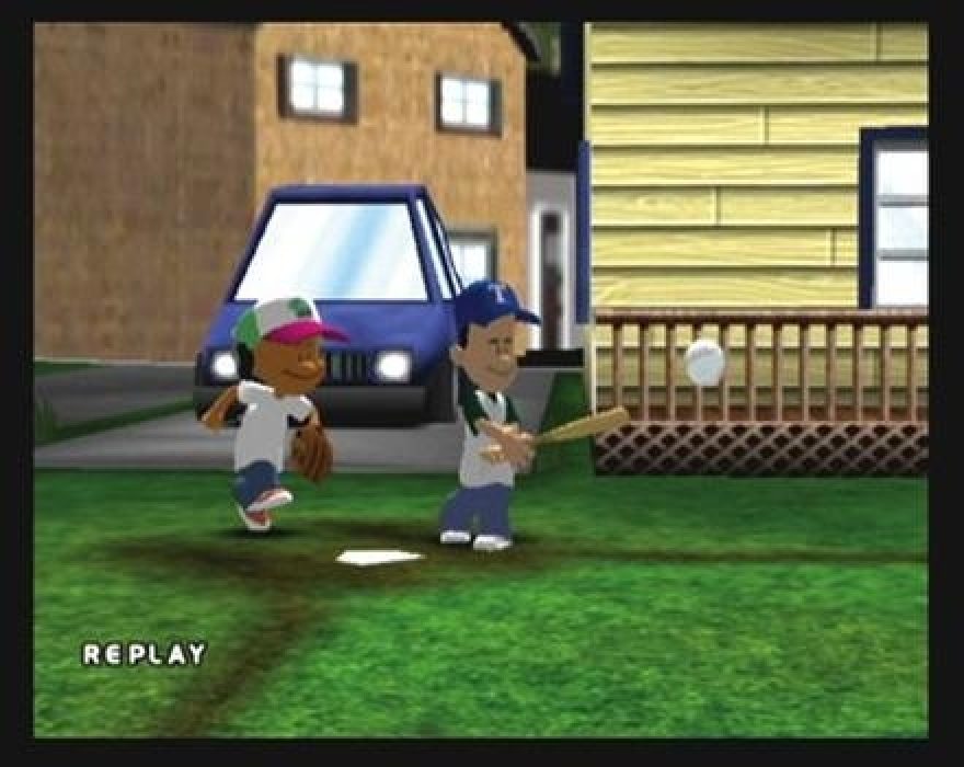 Backyard Baseball (2003) by Humongous Entertainment GameCube game